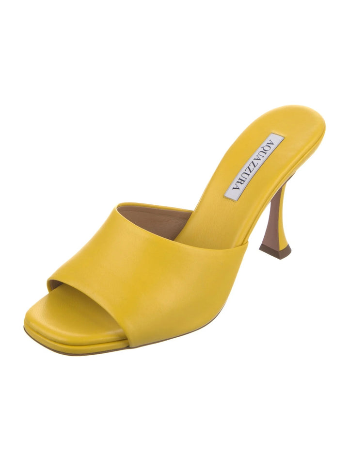 AQUAZZURA VIOLETTE 95MM MULE SANDALS – Caroline's Fashion Luxuries