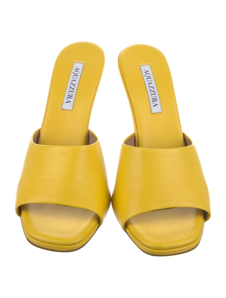 AQUAZZURA VIOLETTE 95MM MULE SANDALS – Caroline's Fashion Luxuries