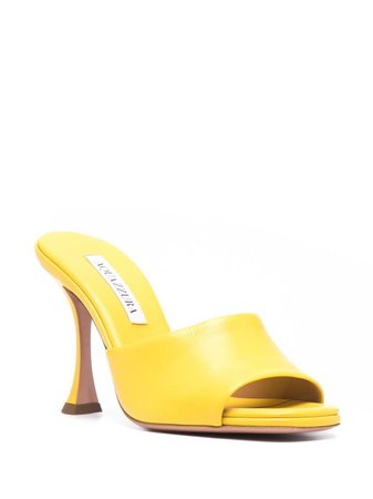 AQUAZZURA VIOLETTE 95MM MULE SANDALS
