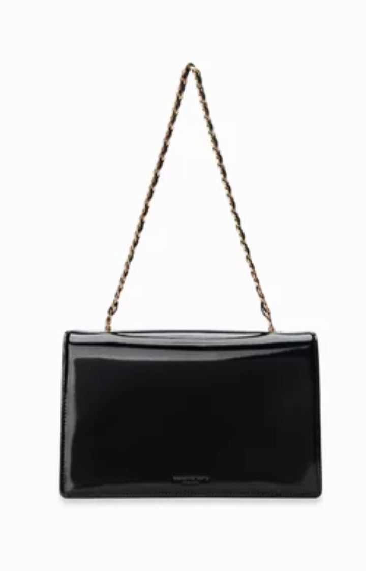 ALEXANDER WANG W LEGACY SPAZZOLATO SHINY LEATHER SMALL SHOULDER BAG