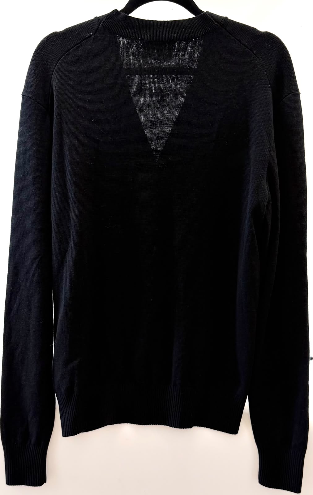 AMI PARIS AMI DE COEUR V NECK MERINO WOOL CARDIGAN
