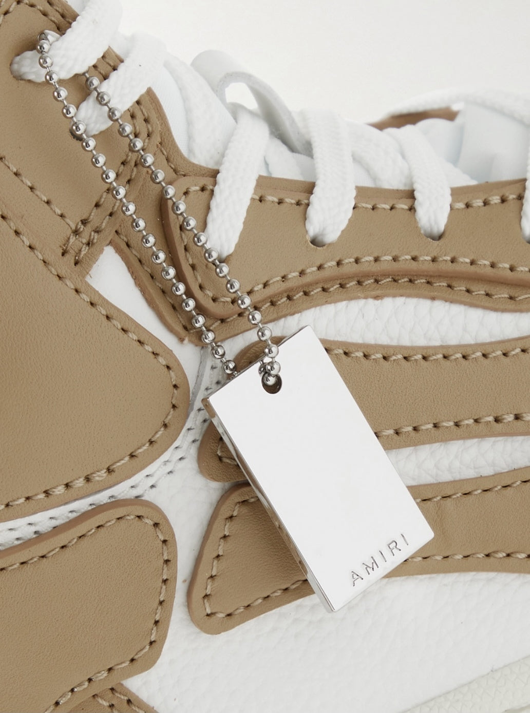 AMIRI SKEL LEATHER HIGH-TOP SNEAKERS