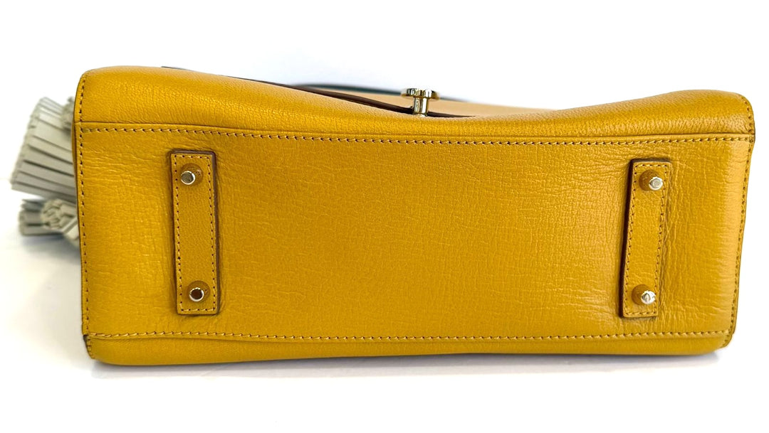 ANYA HINDMARCH BATHURST CALFSKIN LEATHER TWO-WAY SHOULDER BAG