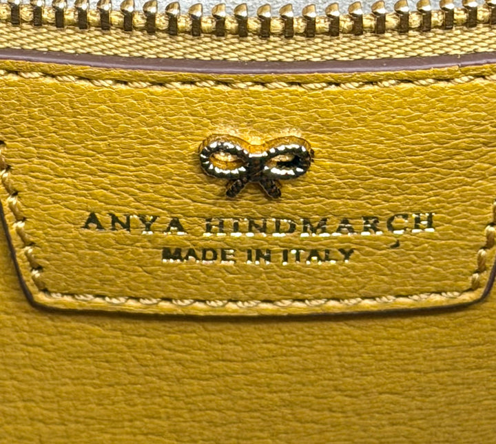 ANYA HINDMARCH BATHURST CALFSKIN LEATHER TWO-WAY SHOULDER BAG