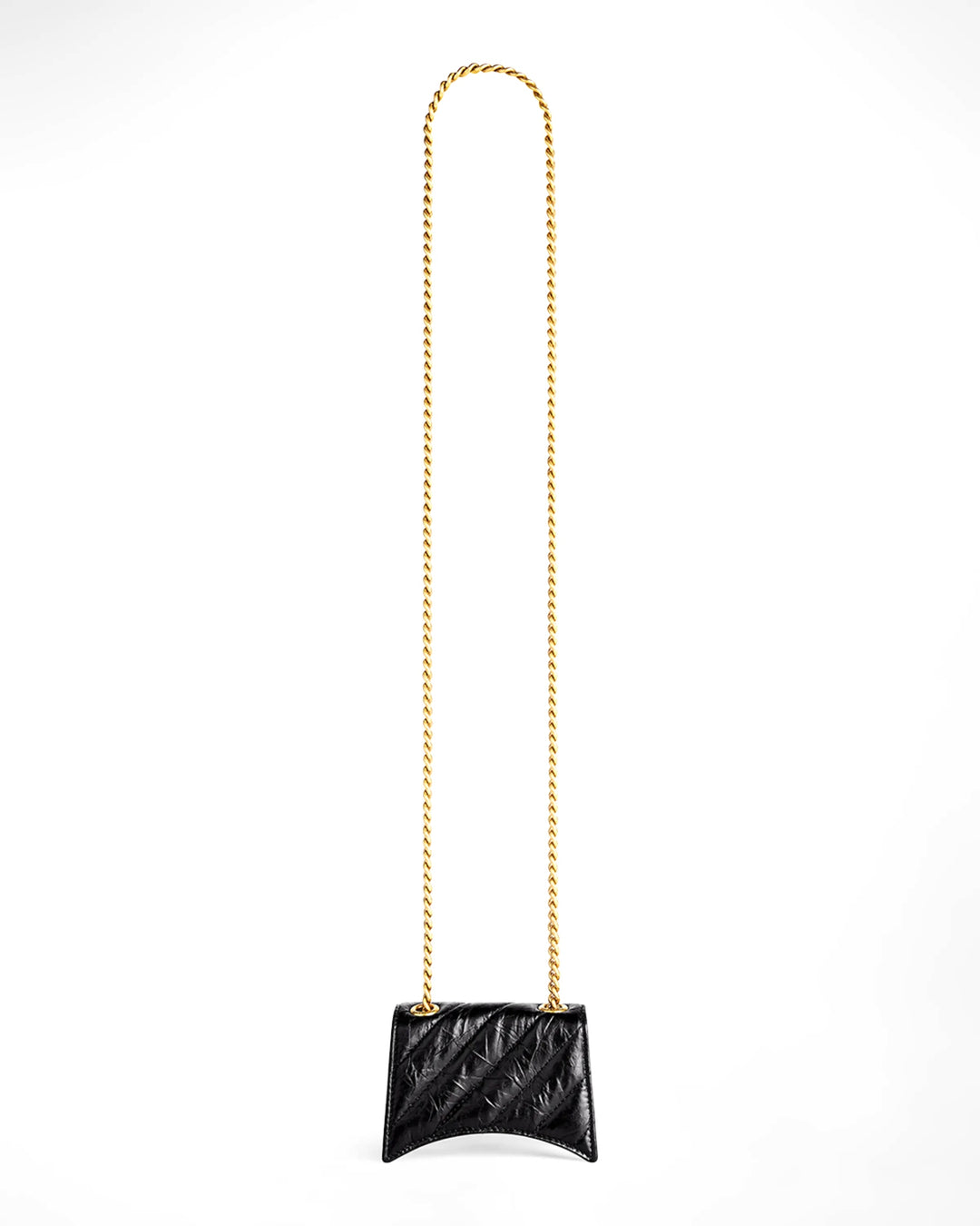 BALENCIAGA CRUSH QUILTED CALFSKIN MINI CHAIN BAG