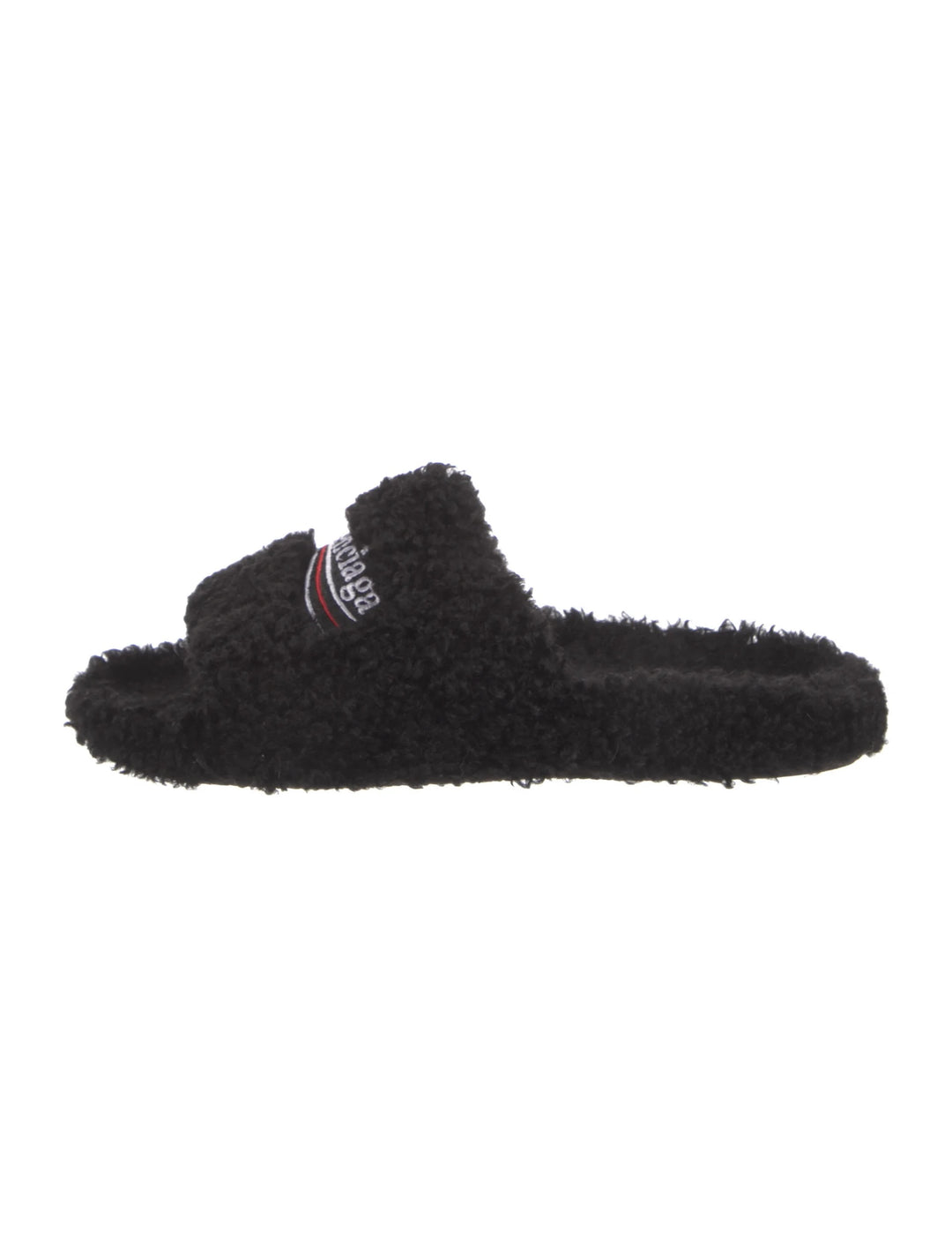 BALENCIAGA FURRY EMBROIDERED CAMPAIGN SLIDES