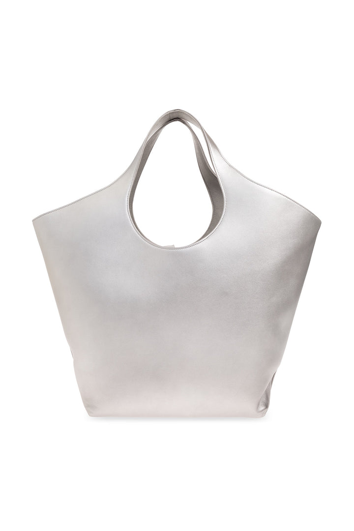 BALENCIAGA METALLIC CALFSKIN MEDIUM MARY KATE TOTE BAG