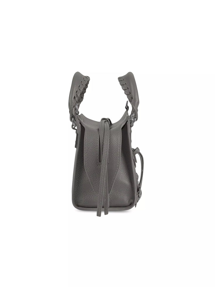 BALENCIAGA NEO CLASSIC MINI TOP-HANDLE LEATHER BAG