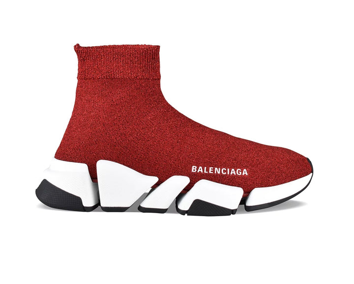 Dark red Balenciaga Speed sneakers S40 46644051-1_4.jpg main image 4