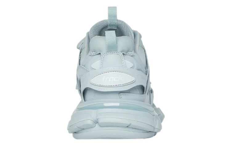 BALENCIAGA TRACK TRAINER SNEAKERS IN PALE BLUE