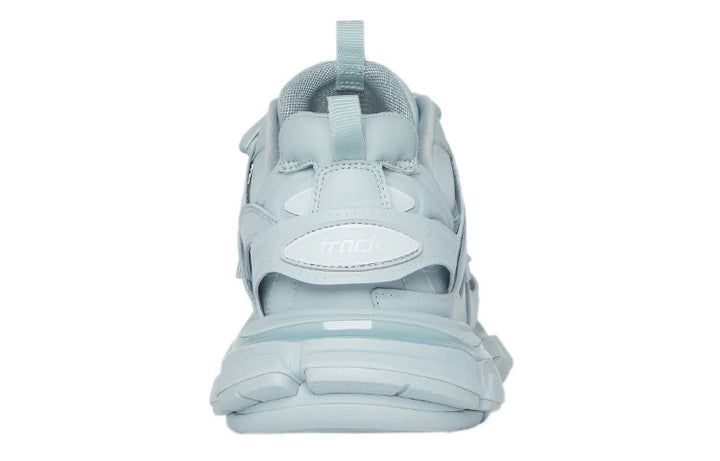 BALENCIAGA TRACK TRAINER SNEAKERS IN PALE BLUE