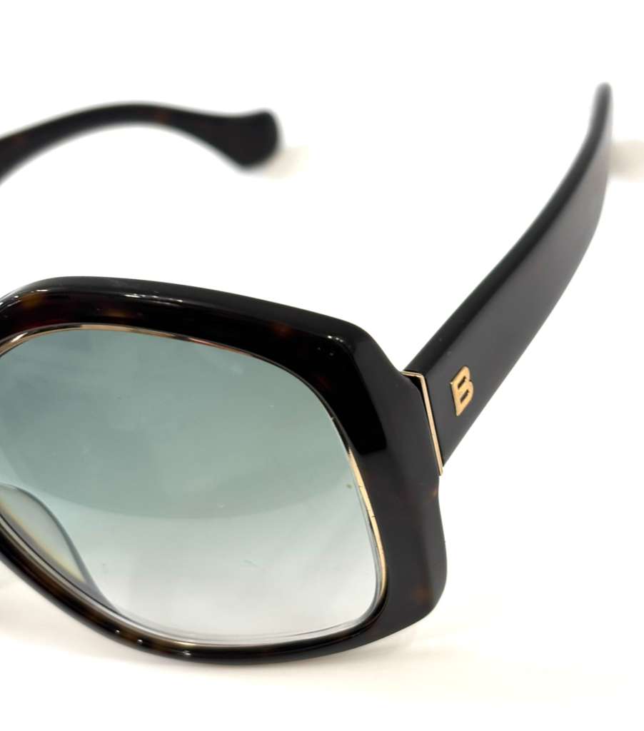 BALENCIAGA BA49 TORTOISESHELL SUNGLASSES