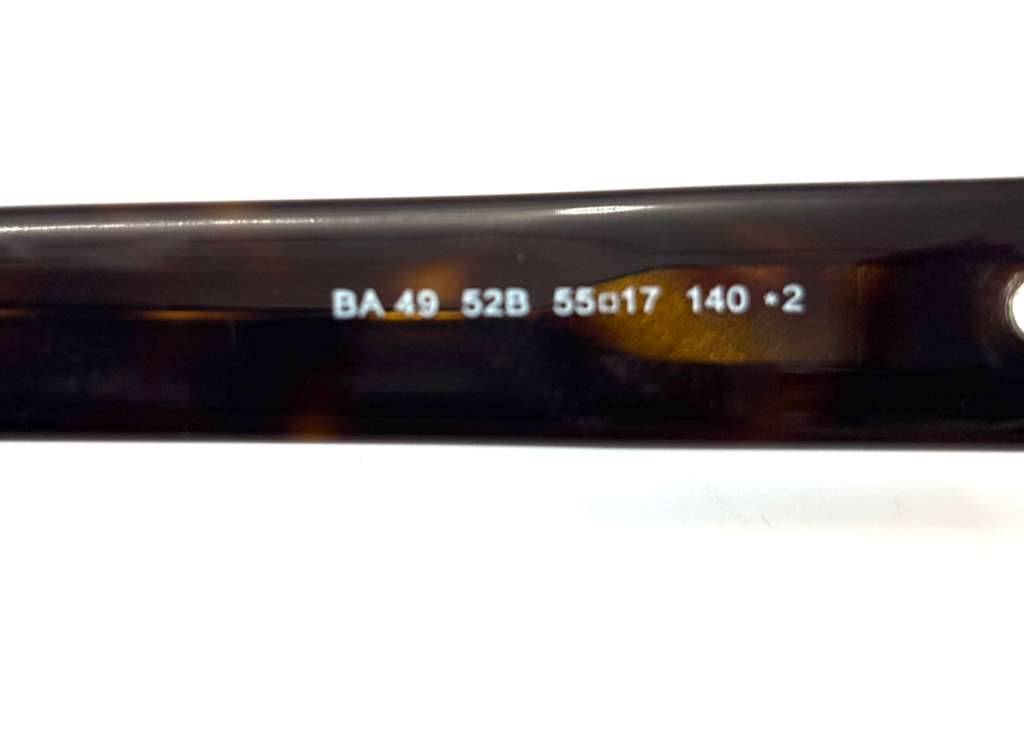 BALENCIAGA BA49 TORTOISESHELL SUNGLASSES