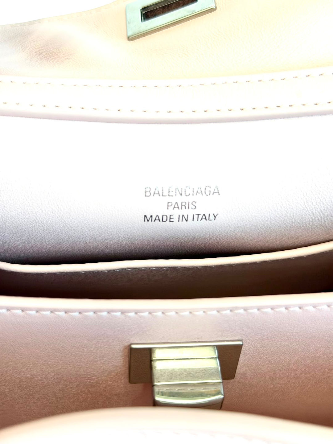 BALENCIAGA RODEO MINI CALFSKIN LEATHER TOP-HANDLE BAG