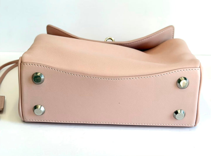 BALENCIAGA RODEO MINI CALFSKIN LEATHER TOP-HANDLE BAG