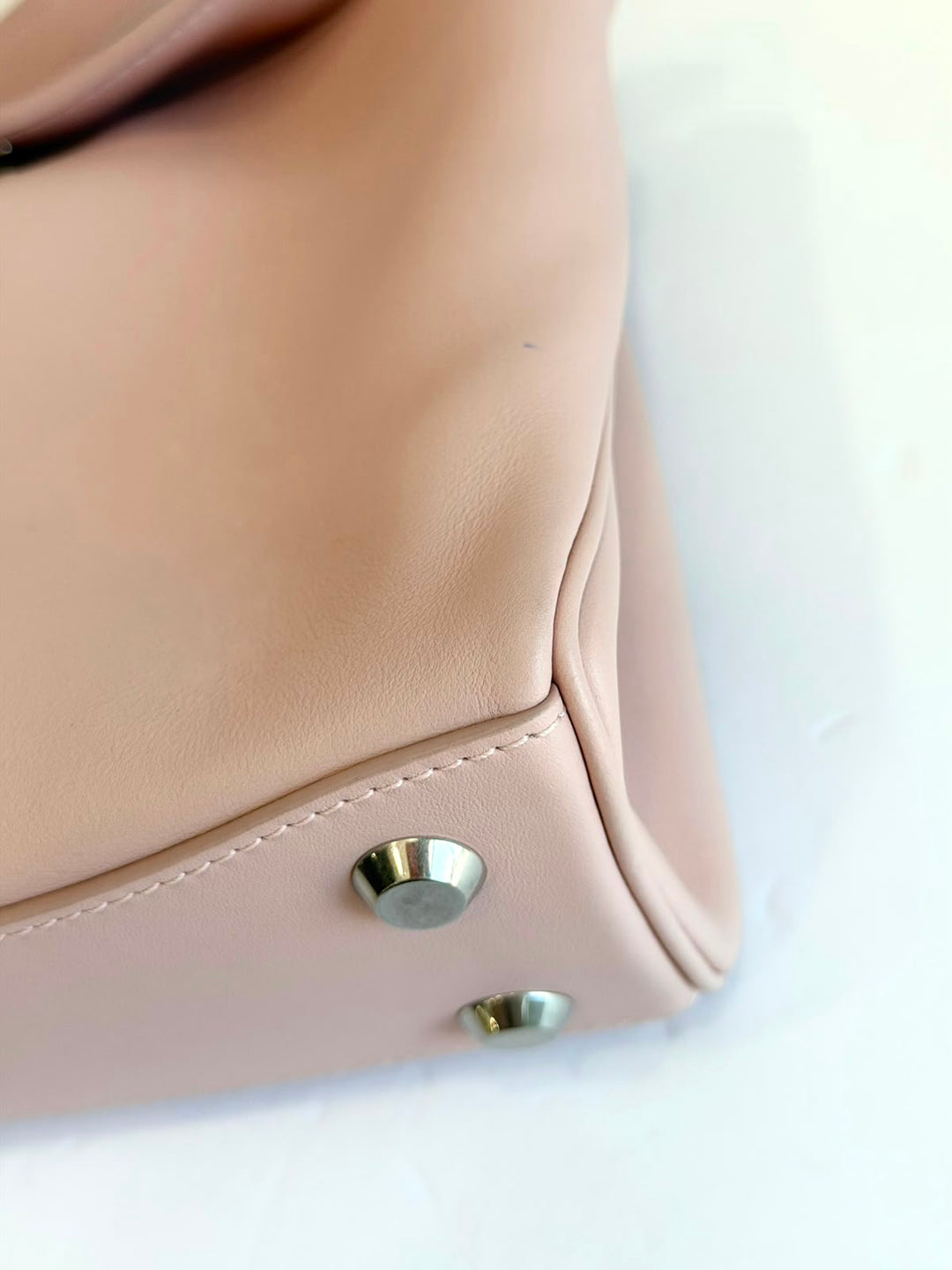 BALENCIAGA RODEO MINI CALFSKIN LEATHER TOP-HANDLE BAG