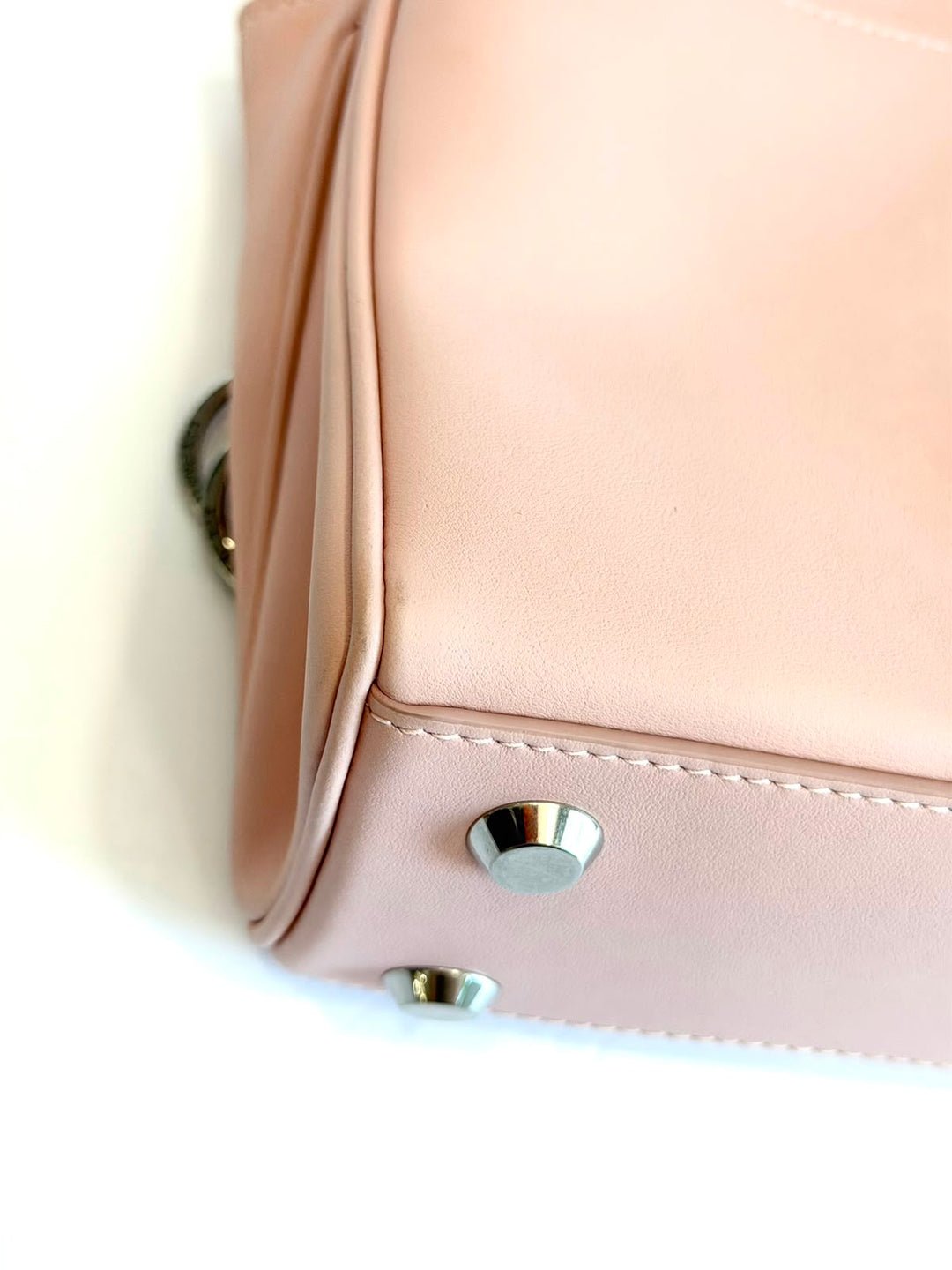 BALENCIAGA RODEO MINI CALFSKIN LEATHER TOP-HANDLE BAG