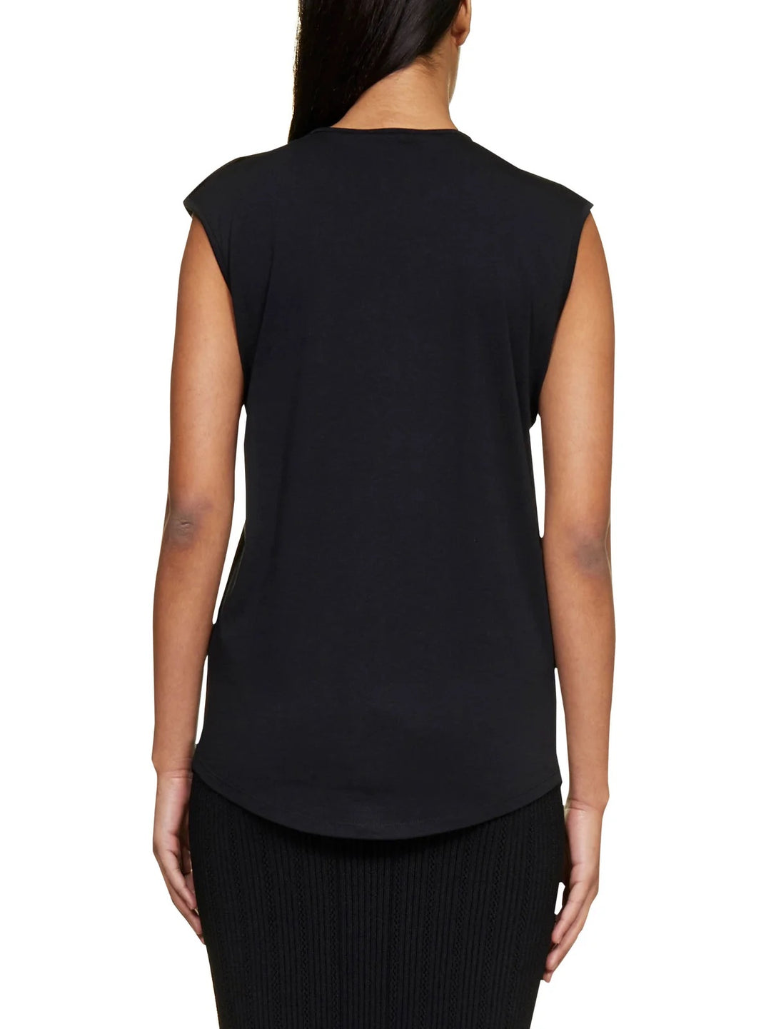 BALMAIN ECO-DESIGNED 3 BUTTON LOGO PRINT T-SHIRT