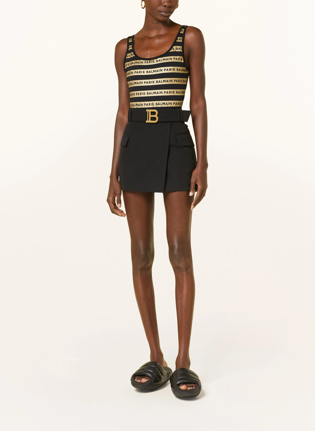 BALMAIN OLIMPIONIC ONE PIECE SWIMSUIT