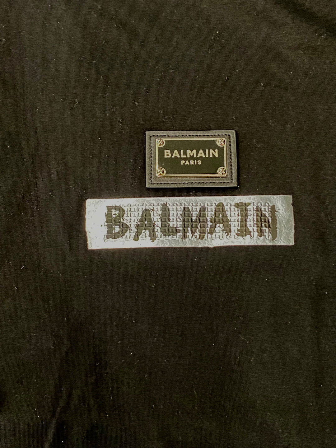 BALMAIN PARIS 1339 BACK PRINT T-SHIRT