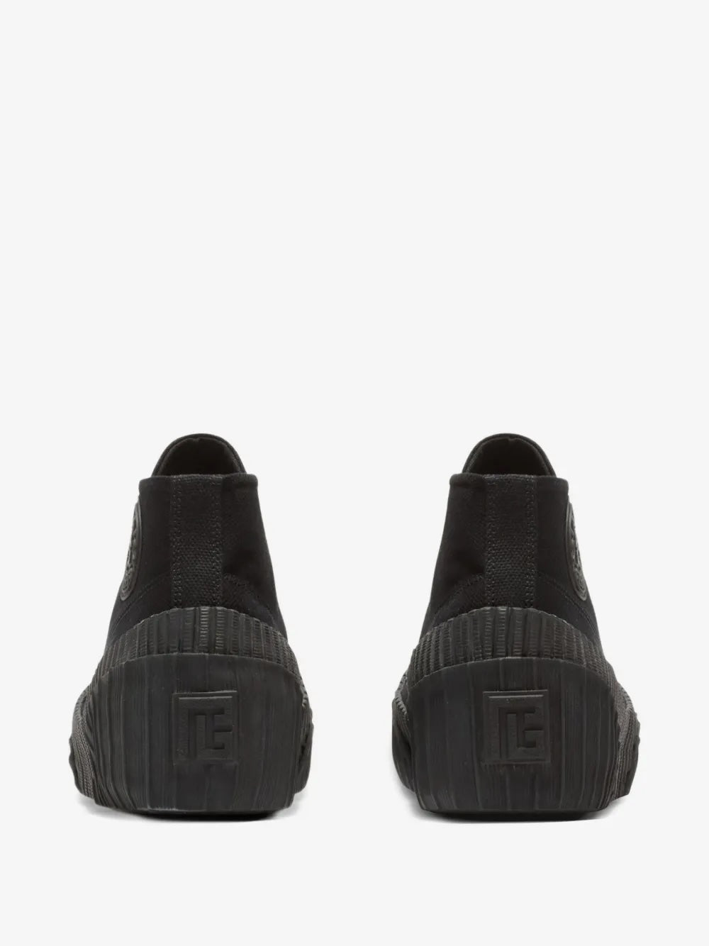 BALMAIN LOGO PATCH RIFF LOW MEN&