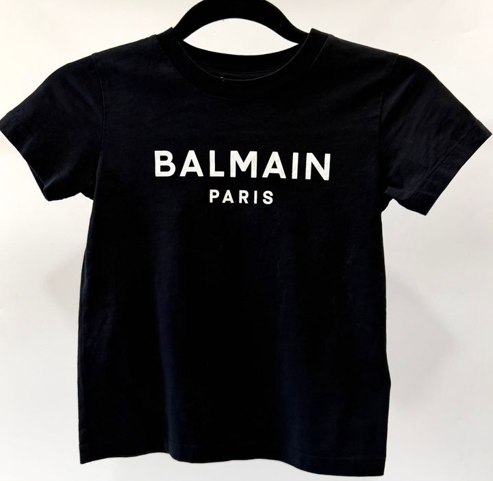 BALMAIN KIDS LOGO PRINT T-SHIRT