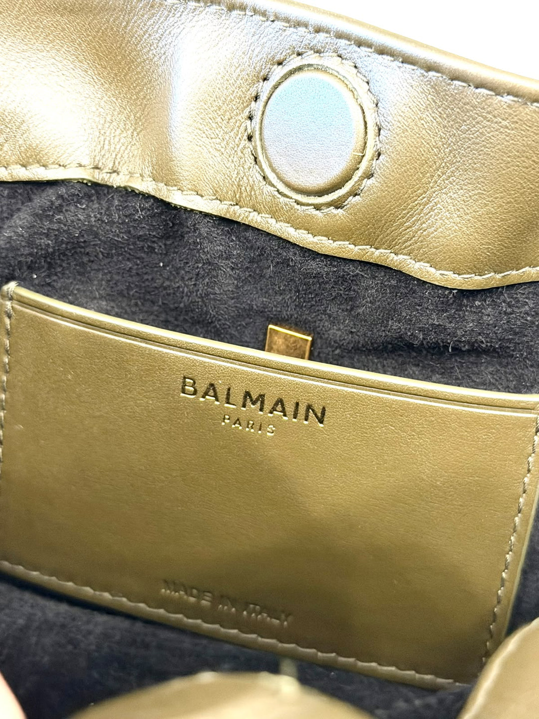 BALMAIN MINI ANTHEM SHOULDER BAG