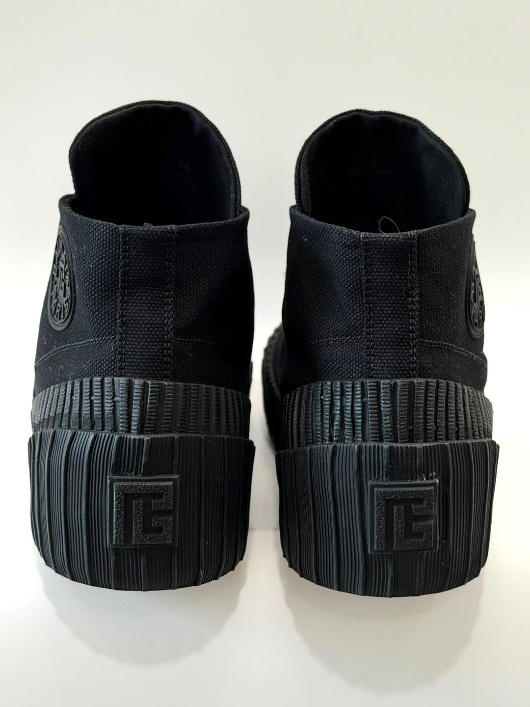 BALMAIN LOGO PATCH RIFF LOW MEN&