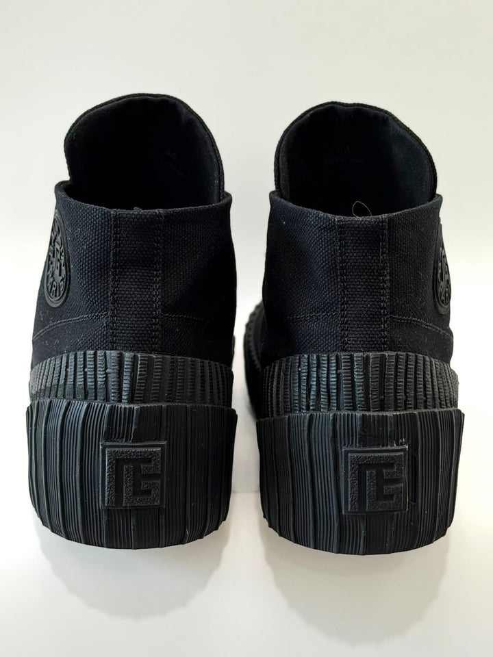 BALMAIN LOGO PATCH RIFF LOW MEN&