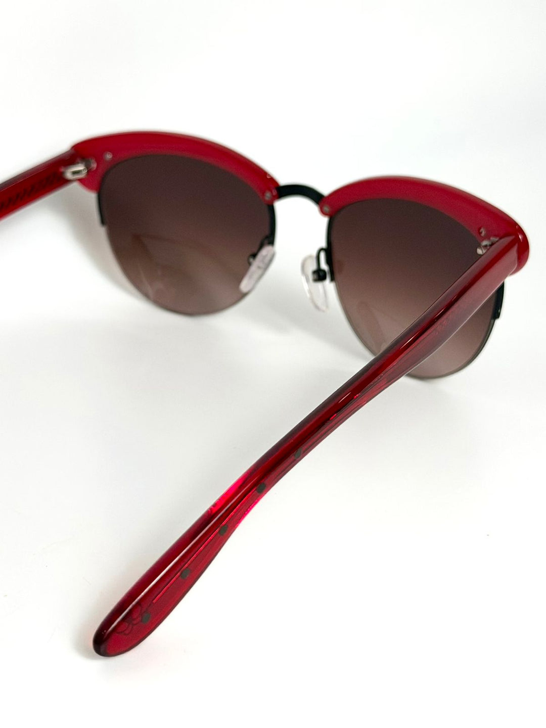BOTTEGA VENETA BV S-K81 RIMLESS CAT EYE SUNGLASSES