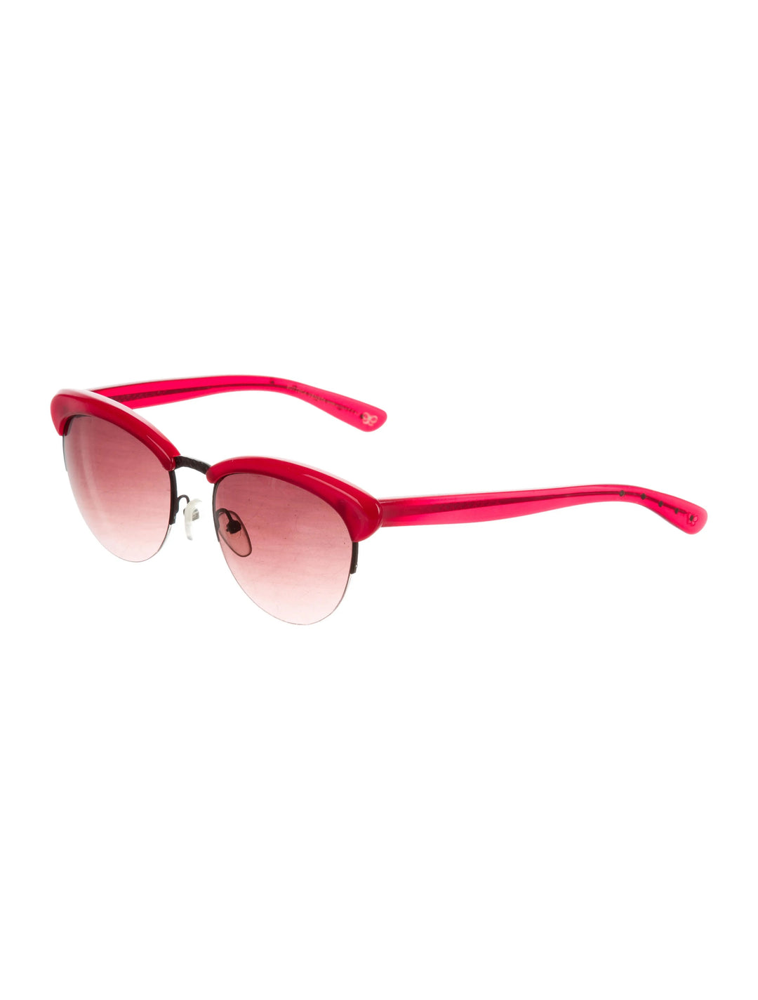 BOTTEGA VENETA BV S-K81 RIMLESS CAT EYE SUNGLASSES