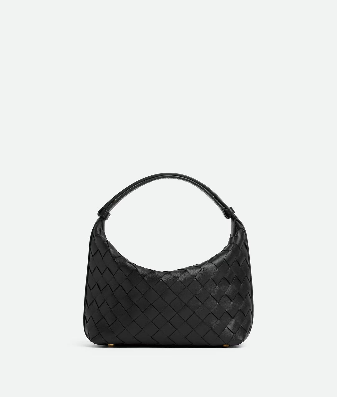 BOTTEGA VENETA CALFSKIN LEATHER INTRECCIATO MINI WALLACE BAG