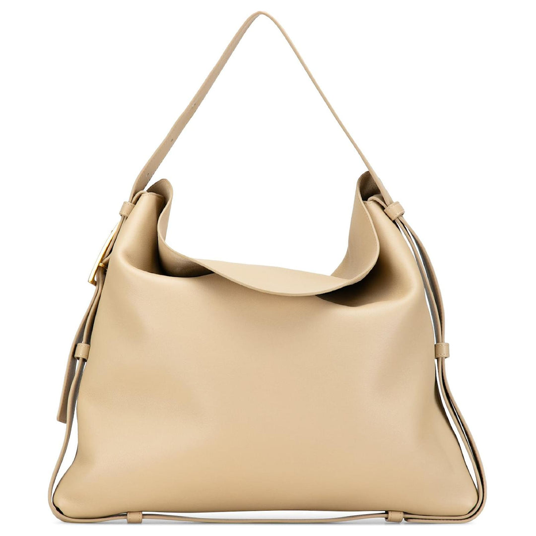 BOTTEGA VENETA CALFSKIN LEATHER CRADLE SHOULDER BAG
