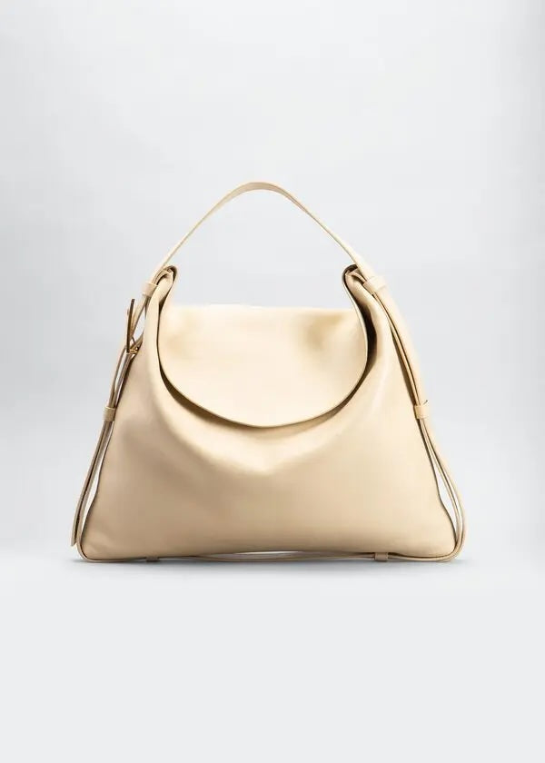BOTTEGA VENETA CALFSKIN LEATHER CRADLE SHOULDER BAG