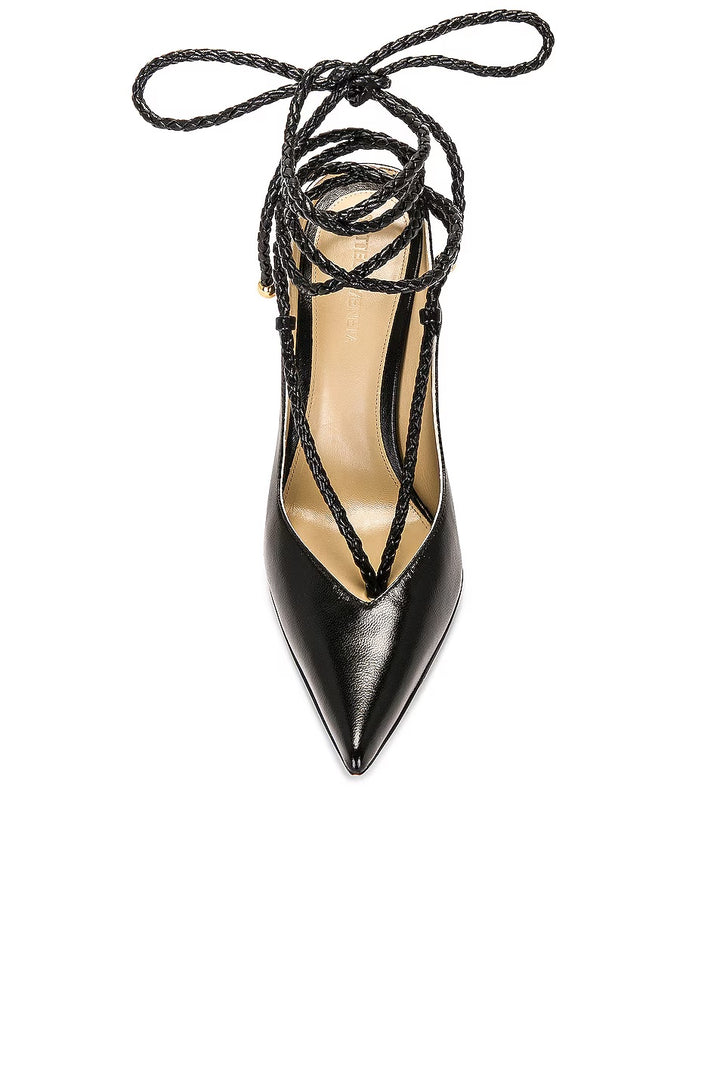 BOTTEGA VENETA NAPPA LEATHER SPRITZ PUMPS