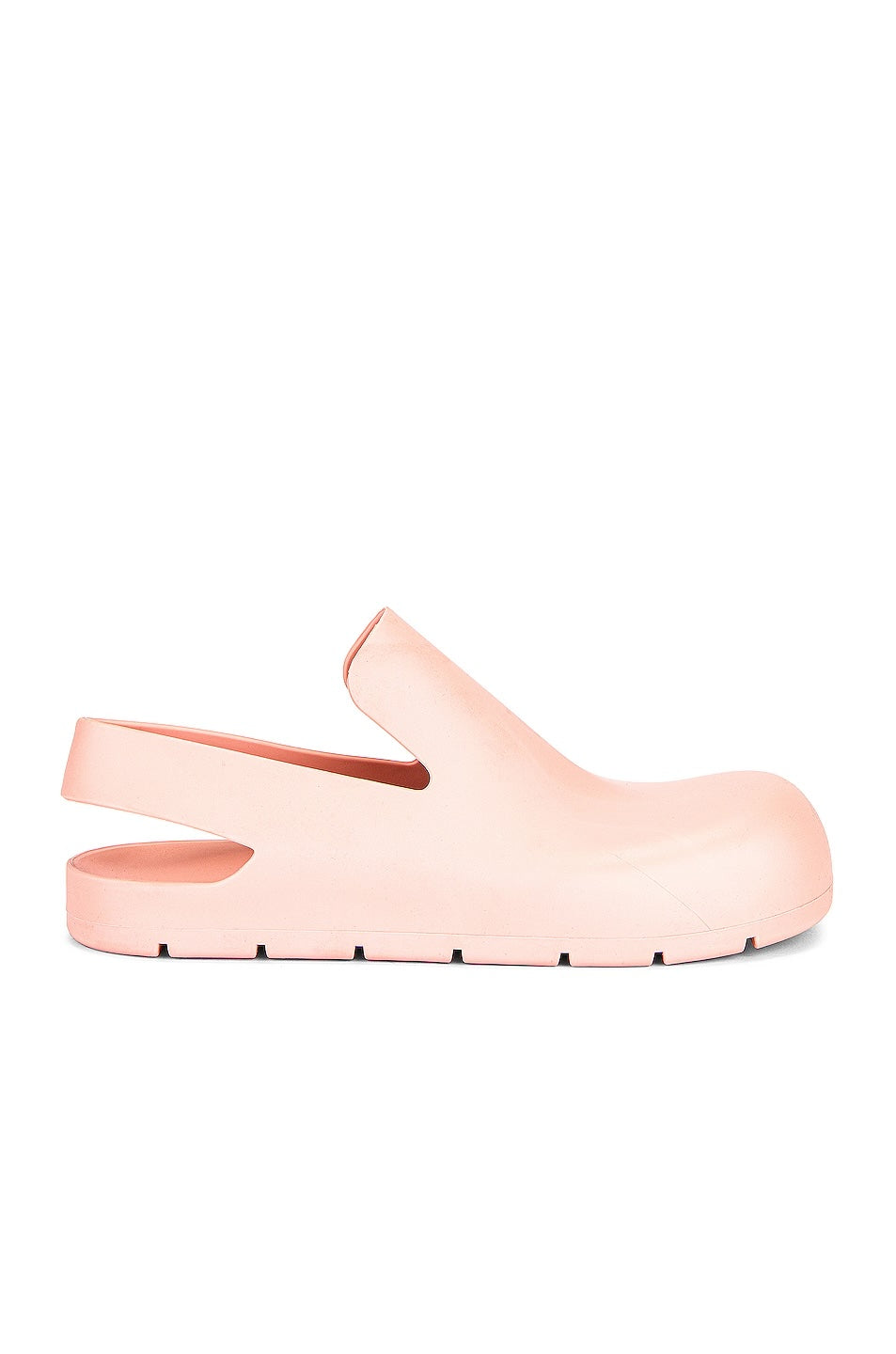 BOTTEGA VENETA PUDDLE SLINGBACK RUBBER SANDALS