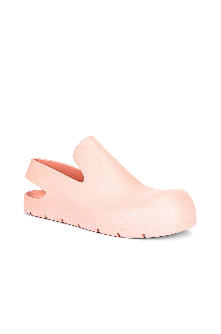 BOTTEGA VENETA PUDDLE SLINGBACK RUBBER SANDALS