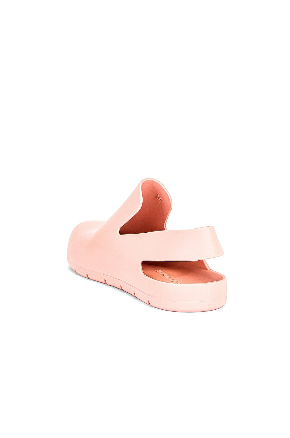 BOTTEGA VENETA PUDDLE SLINGBACK RUBBER SANDALS
