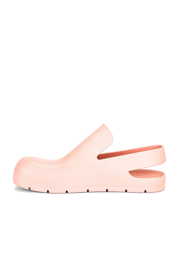 BOTTEGA VENETA PUDDLE SLINGBACK RUBBER SANDALS