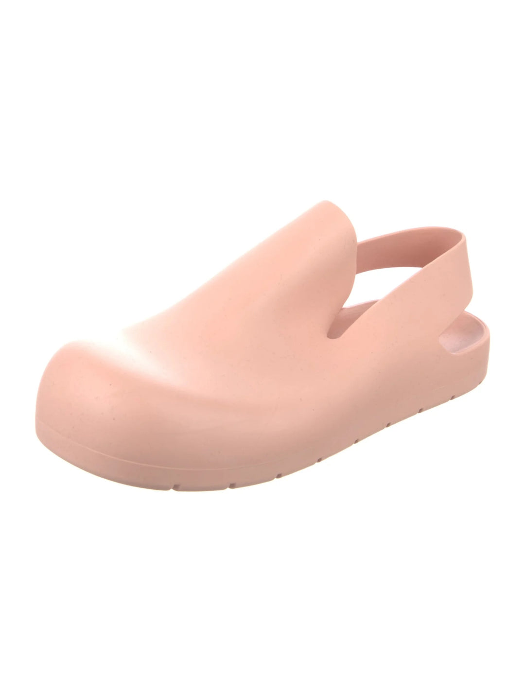 BOTTEGA VENETA PUDDLE SLINGBACK RUBBER SANDALS