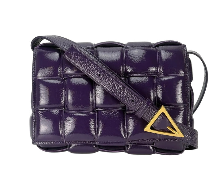 BOTTEGA VENETA TEXTURED DEERSKIN MAXI INTRECCIATO PADDED CASSETE BAG