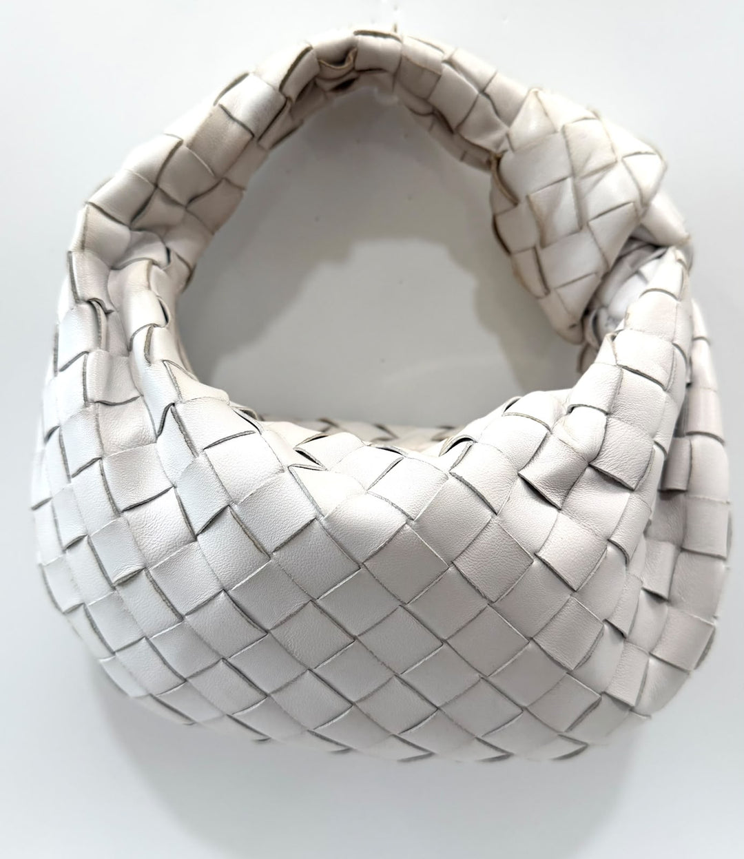 BOTTEGA VENETA INTRECCIATO MINI JODIE NAPPA LEATHER HANDBAG