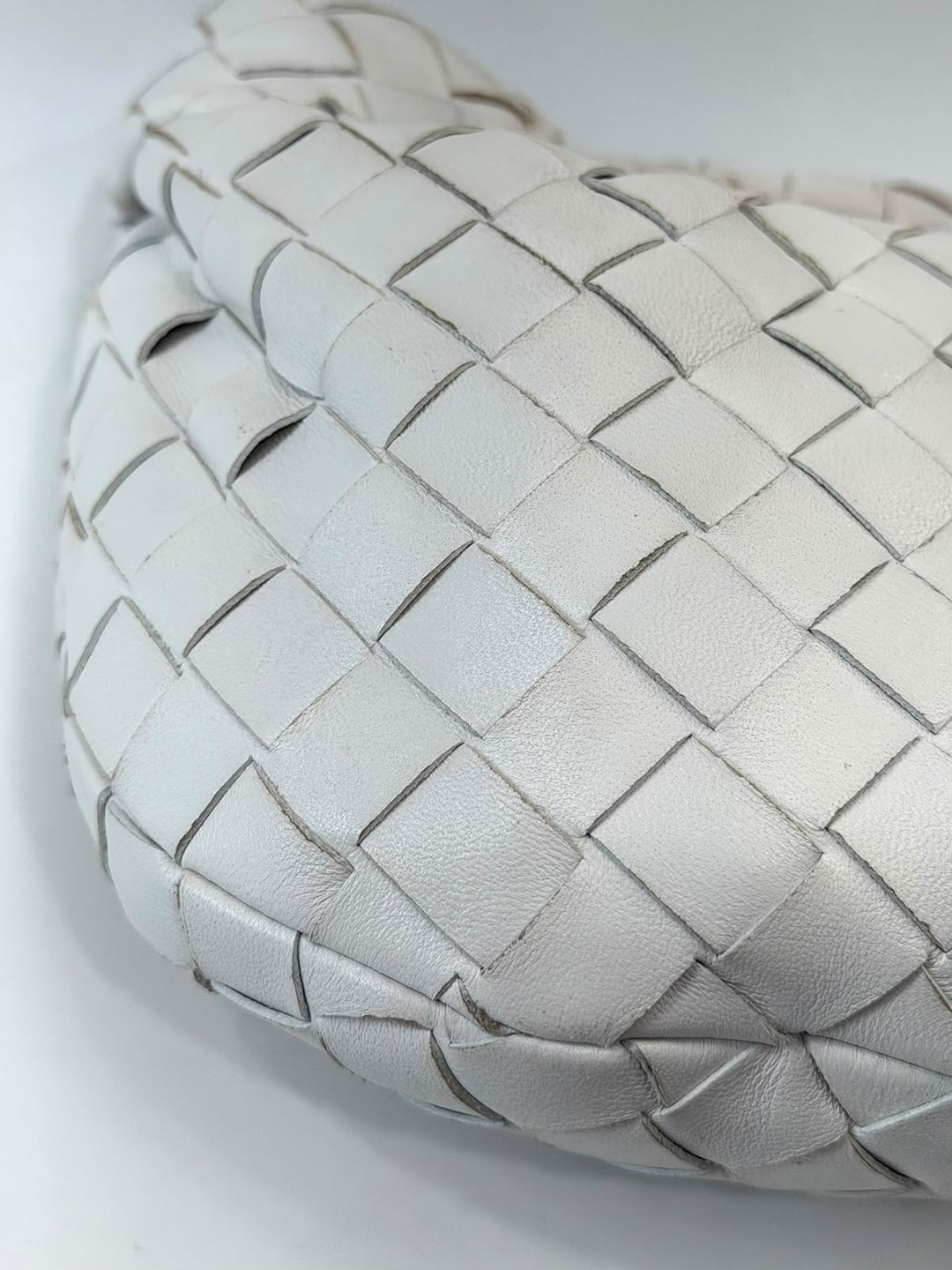 BOTTEGA VENETA INTRECCIATO MINI JODIE NAPPA LEATHER HANDBAG