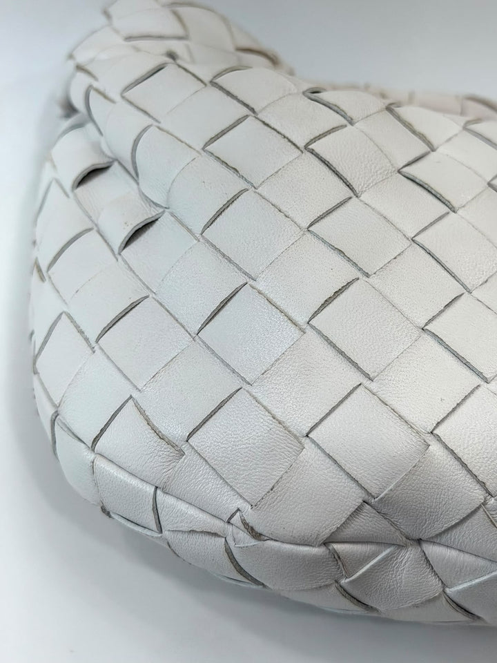 BOTTEGA VENETA INTRECCIATO MINI JODIE NAPPA LEATHER HANDBAG