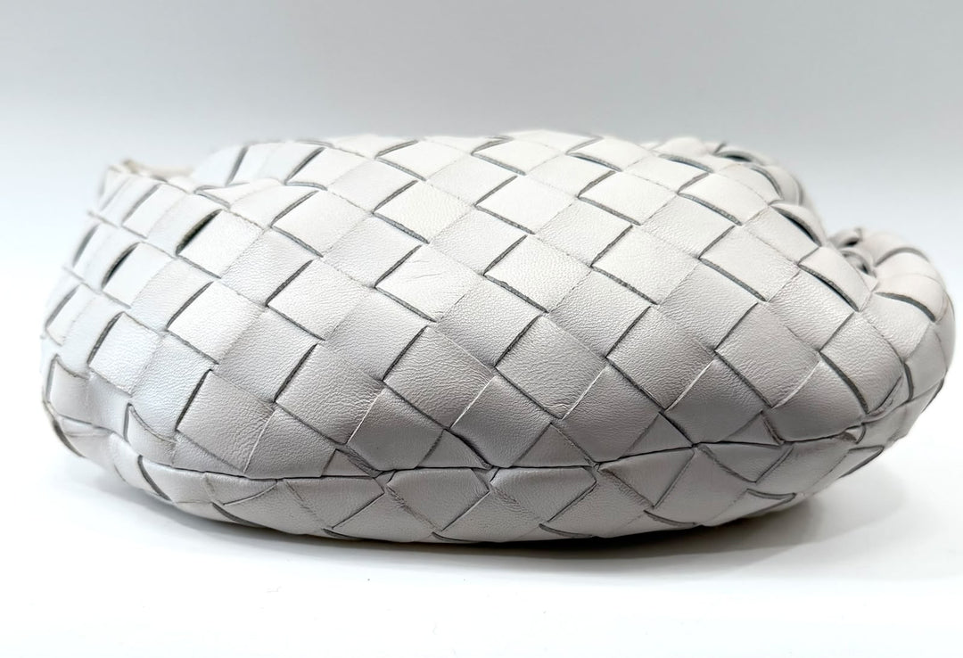 BOTTEGA VENETA INTRECCIATO MINI JODIE NAPPA LEATHER HANDBAG