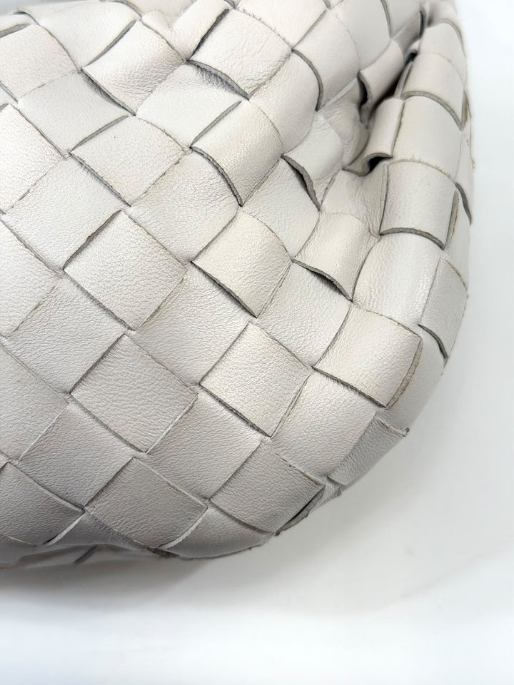 BOTTEGA VENETA INTRECCIATO MINI JODIE NAPPA LEATHER HANDBAG
