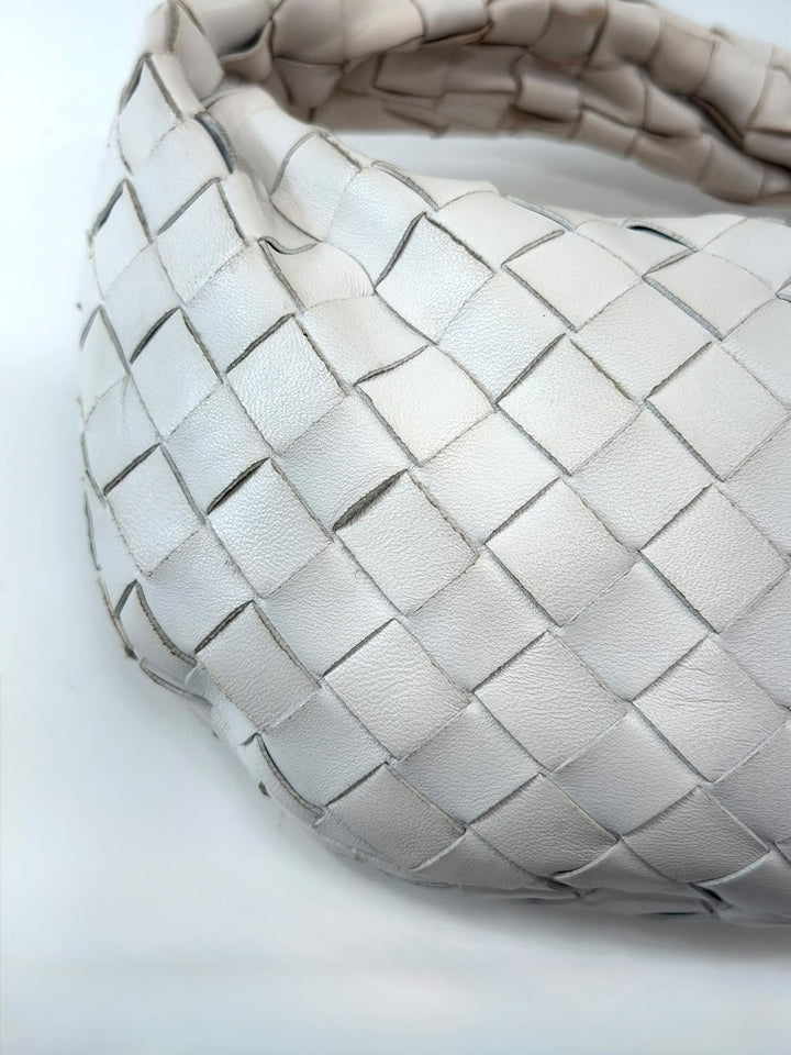 BOTTEGA VENETA INTRECCIATO MINI JODIE NAPPA LEATHER HANDBAG