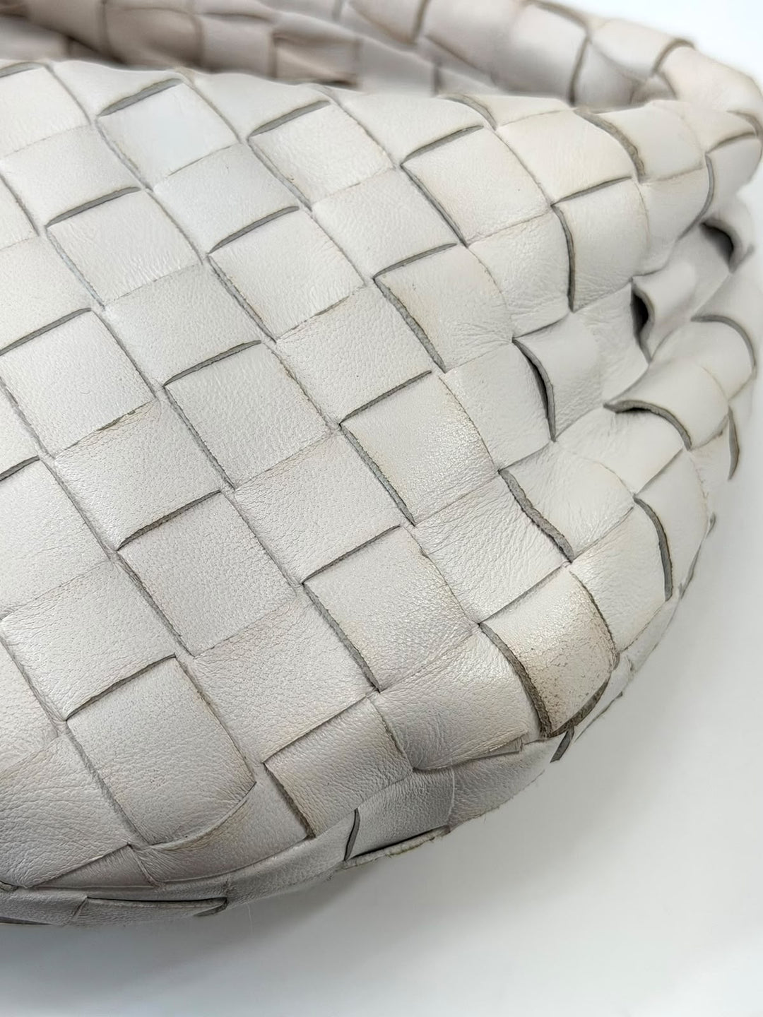 BOTTEGA VENETA INTRECCIATO MINI JODIE NAPPA LEATHER HANDBAG