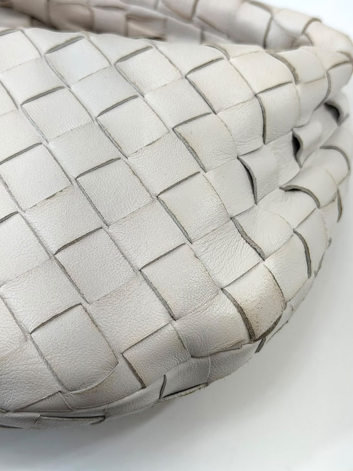 BOTTEGA VENETA INTRECCIATO MINI JODIE NAPPA LEATHER HANDBAG