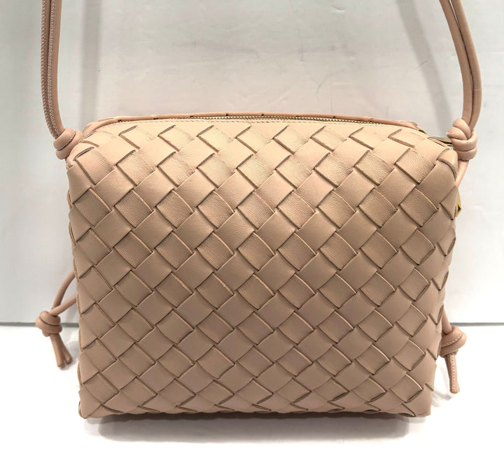 BOTTEGA VENETA NAPPA INTRECCIATO SMALL LOOP CAMERA BAG